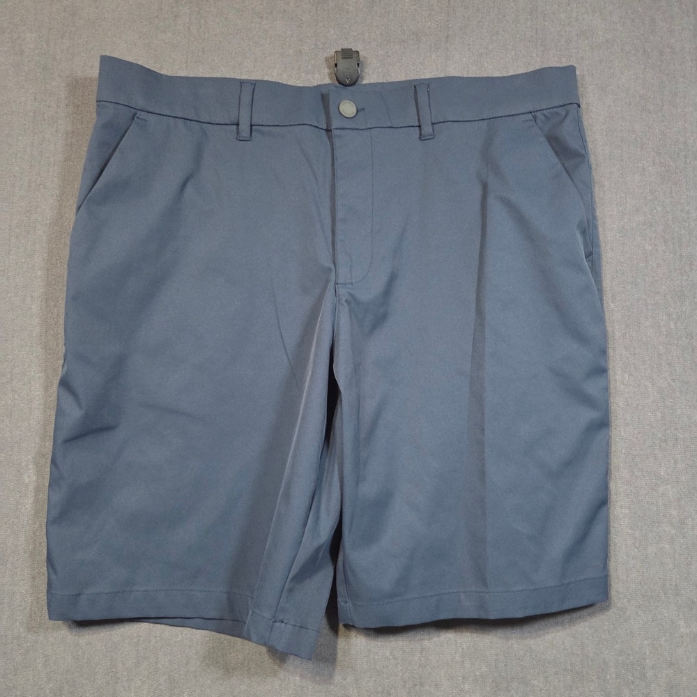 32 Degrees Stretch Performance Shorts Mens 36 Blue Lightweight Active Casual